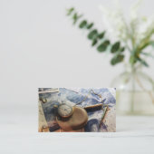 時間内にキャプチャされた名刺デザインアート コーリングカード (スタンド正面)