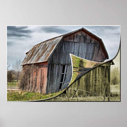 時間内のページ ポスター (正面)