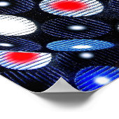 時間内の円 ポスター (角)