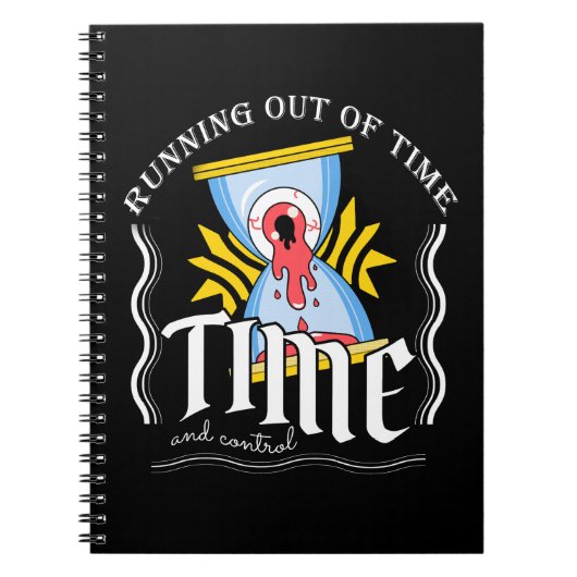 時間外ランニングで、ストリートウェアイラストレーション ノートブック (正面)