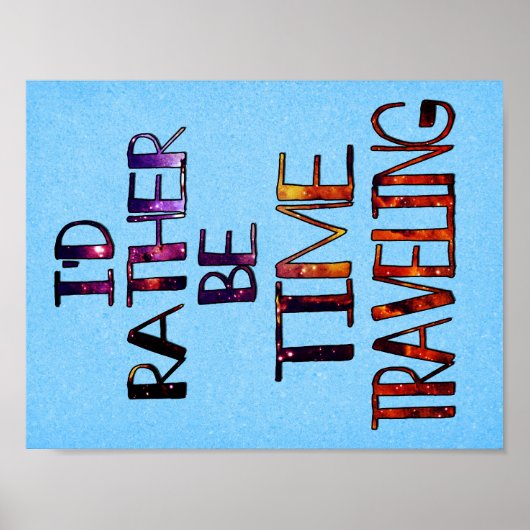 時間旅行小 ポスター (正面)