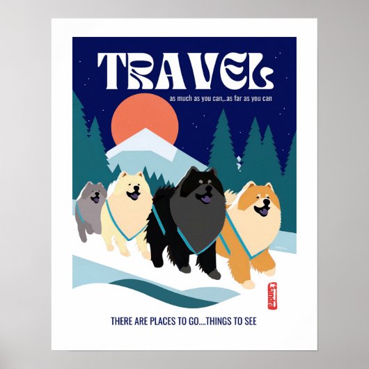 時間旅行者は枠を外されるか枠を囲んだ ポスター (正面)