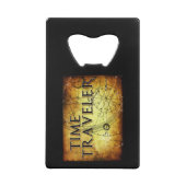 時間旅行者 クレジットカード栓抜き (裏面)