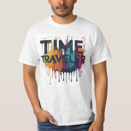 時間旅行者 Tシャツ (正面)