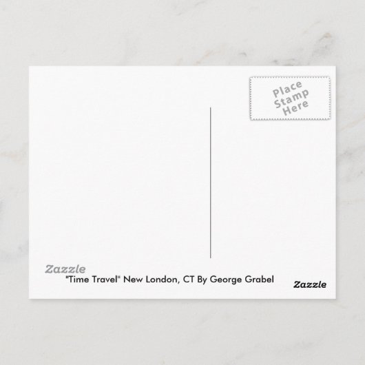 時間旅行 ポストカード (裏面)