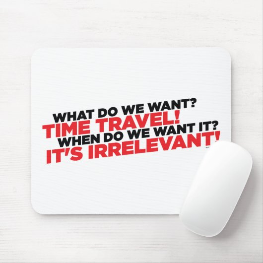 時間旅行 マウスパッド (マウス)