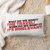 時間旅行 ランバークッション (ブランケット)