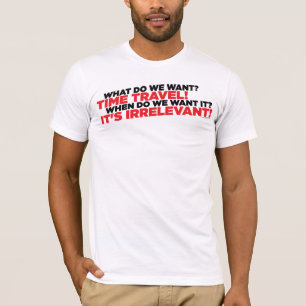 時間旅行 Tシャツ