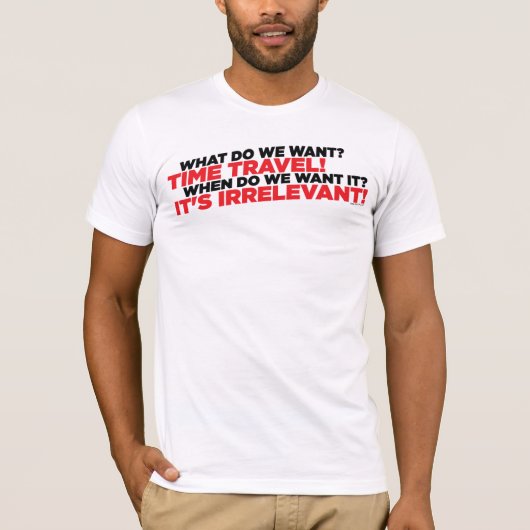 時間旅行 Tシャツ (正面)
