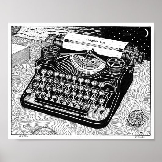 時間書ポスター ポスター (正面)