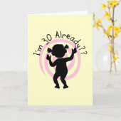 時間歪曲30の既にTシャツおよびギフト カード (黄色い花)