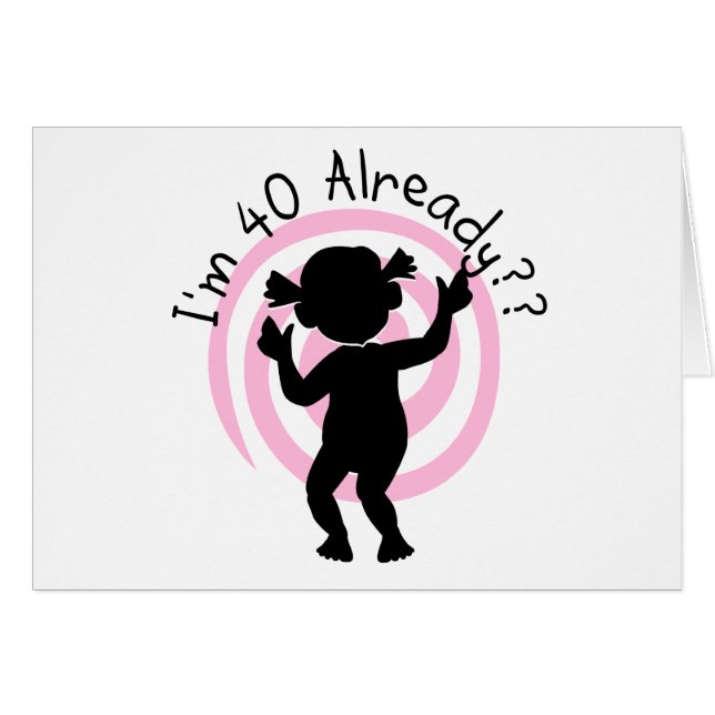 時間歪曲40の既にTシャツおよびギフト (正面横)