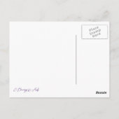 時間砂時計ハンズペンシルスケッチ超現実美術 ポストカード (裏面)