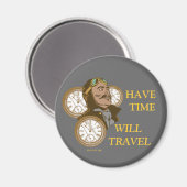 時間磁石を持つ マグネット (正面/裏面)