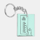 時間管理プログラム キーホルダー (正面左)