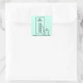 時間管理 スクエアシール (バッグ)