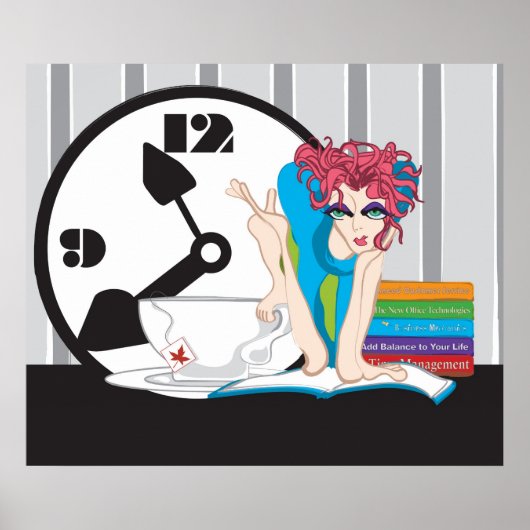 時間管理 ポスター (正面)