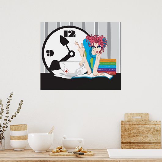 時間管理 ポスター (キッチン)