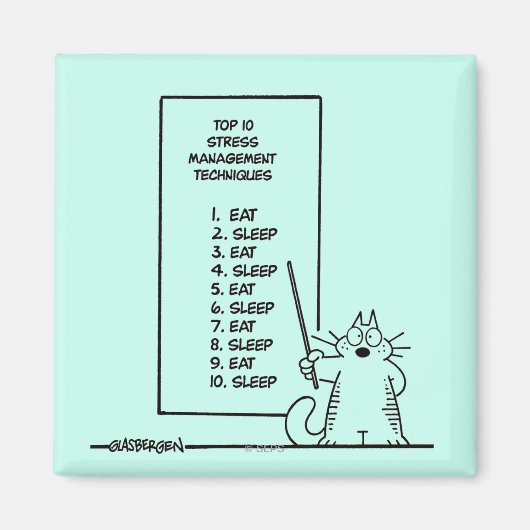 時間管理 マグネット (正面)