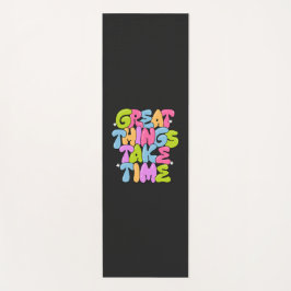 時間素晴らしがかかる ヨガマット