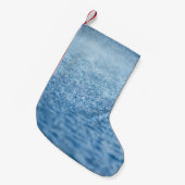 時間経過による雨の撮影 スモールクリスマスストッキング (正面 (吊り時))