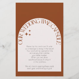 時間結婚カプセル 便箋