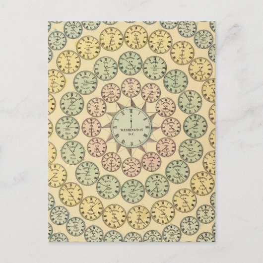 時間表 ポストカード (正面)