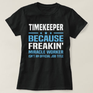 時間記録係 Tシャツ