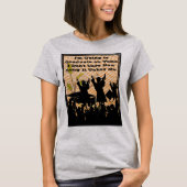 時間通りに卒業する Tシャツ (正面)