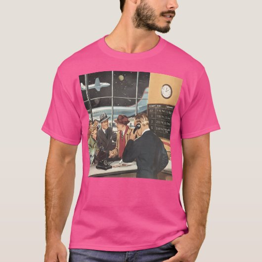 時間通りに Tシャツ (正面)