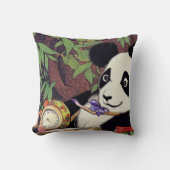 時間通りパンダ –  クッション (正面)