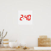 時間2:40 ポスター (キッチン)