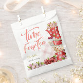 時間4お茶、4歳の誕生日子供へ フェイバーバッグ (クリップ留めされた状態)