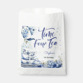 時間4お茶、4歳の誕生日子供へ フェイバーバッグ (正面)