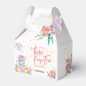 時間4お茶、4番目のお茶の誕生日 フェイバーボックス (裏面サイド)