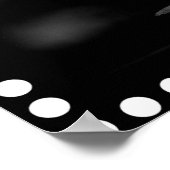 「時間」の壁前向きアートのポスター ポスター (角)