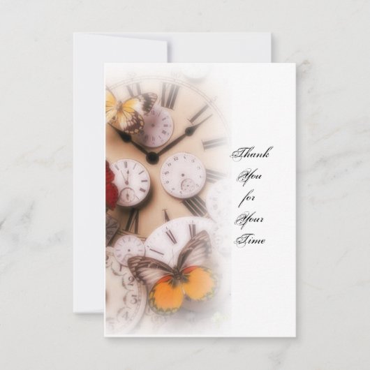 時間 カード (正面)