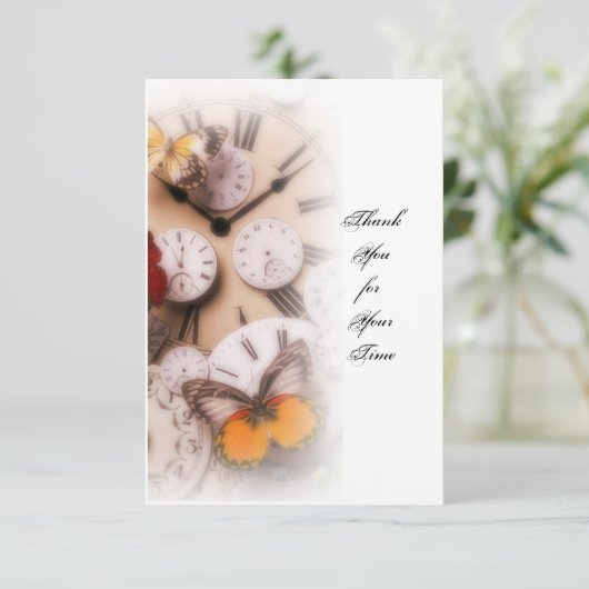 時間 カード (スタンド正面)