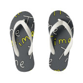 時間 キッズビーチサンダル (フットベッド)