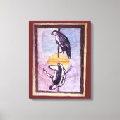 時間 キャンバスプリント (正面)