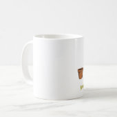 時間 コーヒーマグカップ (正面左)