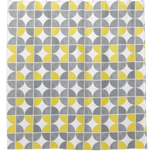 時間 シャワーカーテン (正面)