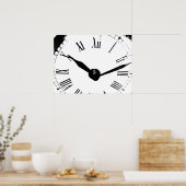 時間 ポスター (キッチン)