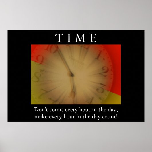 時間 ポスター (正面)