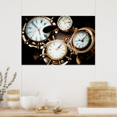 時間 ポスター (キッチン)