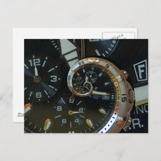 時間 ポストカード (正面/裏面)