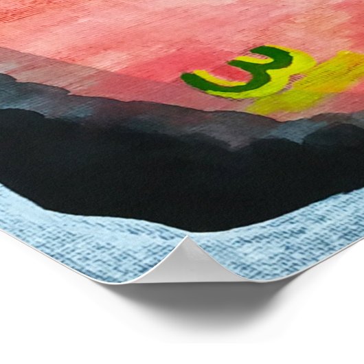 時間、宇宙、問題2 ポスター (角)