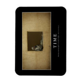 時間：感動的引用文 マグネット (縦)