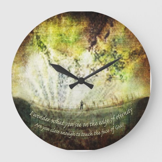 時間 – 「永遠の縁」 ラージ壁時計 (正面)
