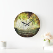 時間 – 「永遠の縁」 ラージ壁時計 (ホーム)